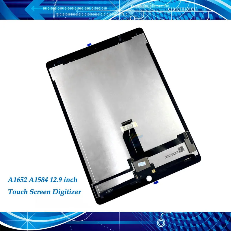 Original For iPad Pro 12.9 inch LCD Display Touch Screen Digitizer Assembly with board For iPad Pro12.9" A1652 A1584 Replacement
Original For iPad Pro 12.9 inch LCD Display Touch Screen Digitizer Assembly with board For iPad Pro12.9" A1652 A1584 Replacement