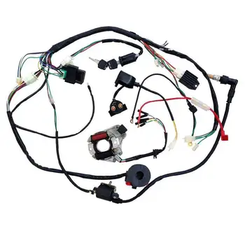 CDI Wiring Set For 50 70 90 110CC ATV Quad Gokart Full Electrics Wire Harness Coil CDI Wiring Set Quad Wire harness Coil lead
CDI Wiring Set For 50 70 90 110CC ATV Quad Gokart Full Electrics Wire Harness Coil CDI Wiring Set Quad Wire harness Coil lead