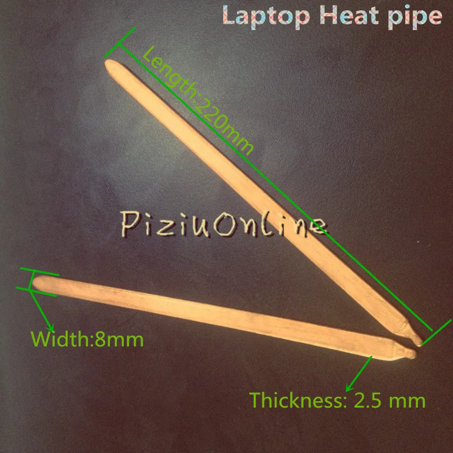 1PCS/LOT YT263 Flat Copper Heat pipe 220*8*2.5mm Laptop CPU GPU Video Card Heat sink DIY Oblate Tube Heatpipe Free Shipping
1PCS/LOT YT263 Flat Copper Heat pipe 220*8*2.5mm Laptop CPU GPU Video Card Heat sink DIY Oblate Tube Heatpipe Free Shipping