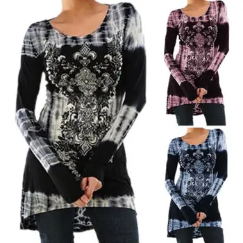 Fashion New Women Ladies Oversized Casual Loose Long Sleeve O-Neck Floral Blouses Baggy Plus Top Blouse Women
Fashion New Women Ladies Oversized Casual Loose Long Sleeve O-Neck Floral Blouses Baggy Plus Top Blouse Women