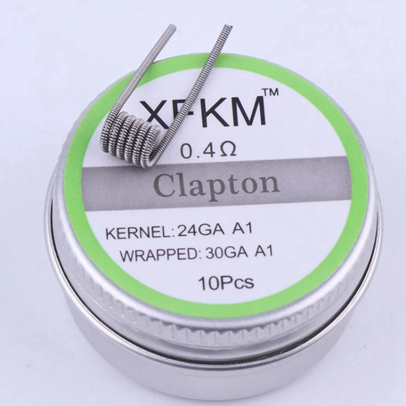 

Flat twisted wire Fused clapton Hive premade wrap wires Alien Mix twisted Tiger coils Heating Resistance rda coil