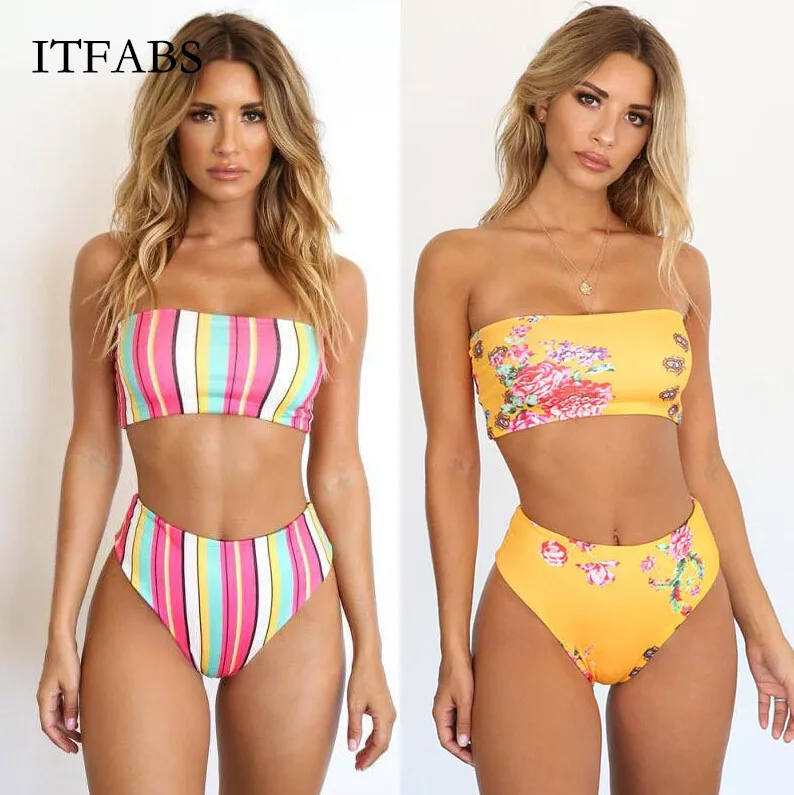 ITFBAS High Waist Sexy Biniki Set Women Swimwear 2019 Women Bathing Suit Swimsuit Strapless Padded Beachwear Swimming Suit New
ITFBAS High Waist Sexy Biniki Set Women Swimwear 2019 Women Bathing Suit Swimsuit Strapless Padded Beachwear Swimming Suit New
