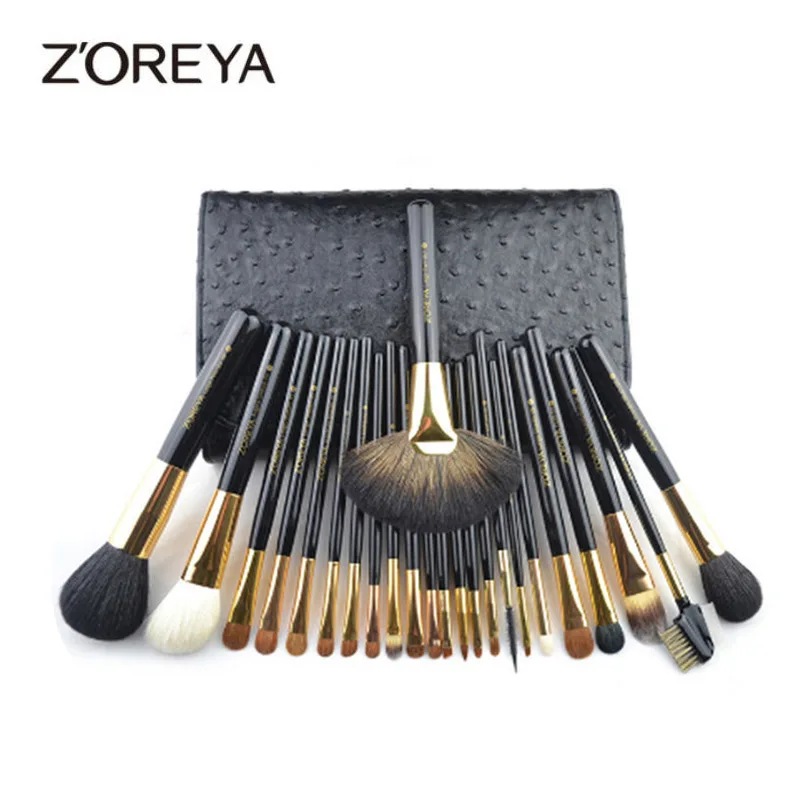ZOREYA 24pcs Black Makeup Brush Set Professional Eyebrow Eyeshadow Eyelash lip Fan Concealer Powder Brush Makeup Brushes Tools
ZOREYA 24pcs Black Makeup Brush Set Professional Eyebrow Eyeshadow Eyelash lip Fan Concealer Powder Brush Makeup Brushes Tools