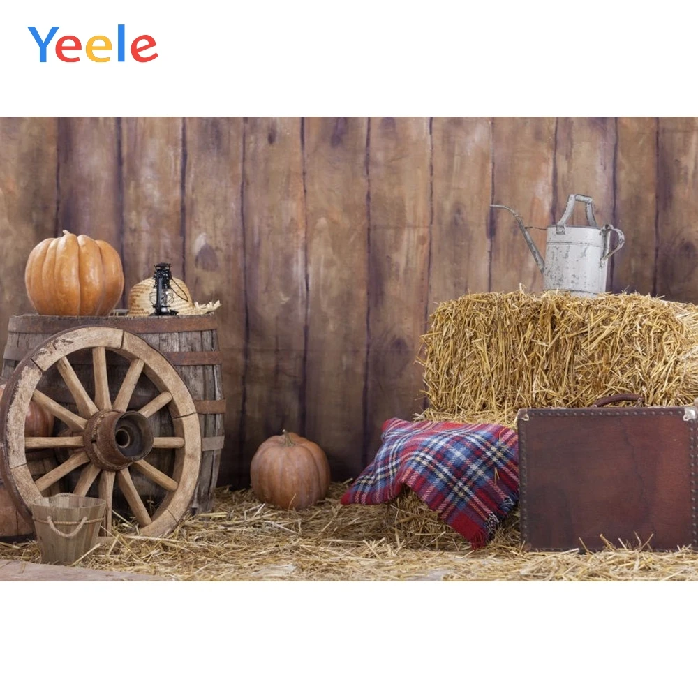Yeele Autumn Rural Farm Barn Haystack Pumpkin Scene Baby Child Photography Backgrounds Custom Photographic Backdrop Photo Studio
Yeele Autumn Rural Farm Barn Haystack Pumpkin Scene Baby Child Photography Backgrounds Custom Photographic Backdrop Photo Studio