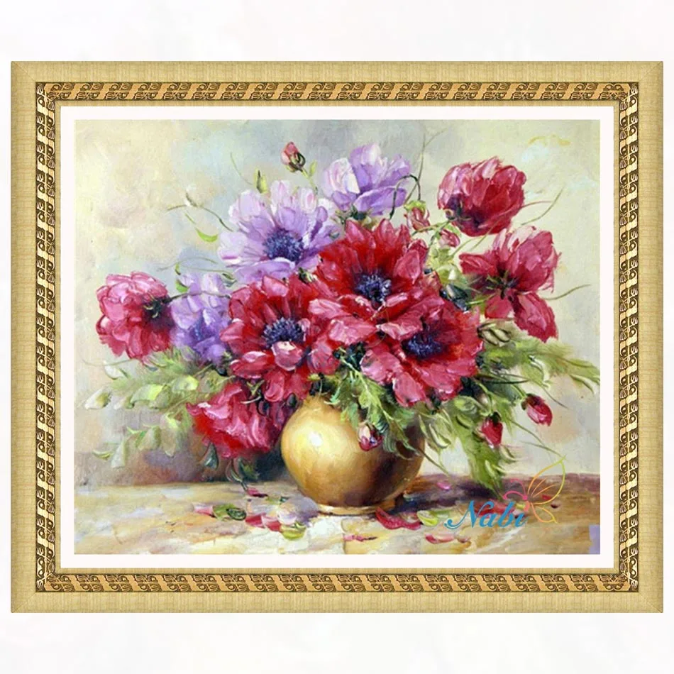 Vase flower Round diamond mosaic painting diamond embroidery cross stitch - 3d diy full crystals beadwork sale 5095R
Vase flower Round diamond mosaic painting diamond embroidery cross stitch - 3d diy full crystals beadwork sale 5095R