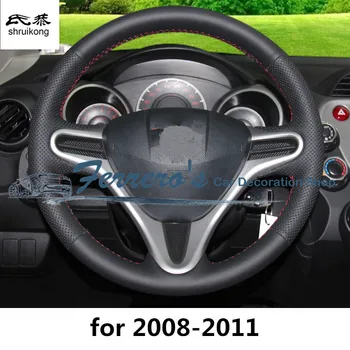 Free shipping Sew-on Microfiber leather car steering wheel cover Car accessories For HONDA JAZZ FIT 2001-2006 2008-2011
Free shipping Sew-on Microfiber leather car steering wheel cover Car accessories For HONDA JAZZ FIT 2001-2006 2008-2011