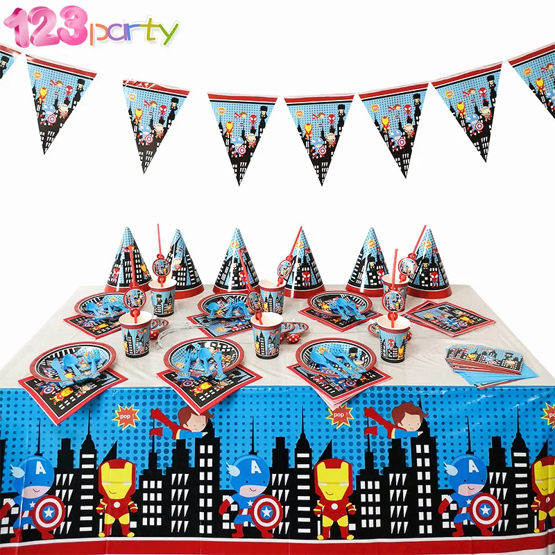 Cartoon Figure party children birthday decoration boy Favour party supplies baby shower disposable tableware paper plate cup hat
Cartoon Figure party children birthday decoration boy Favour party supplies baby shower disposable tableware paper plate cup hat