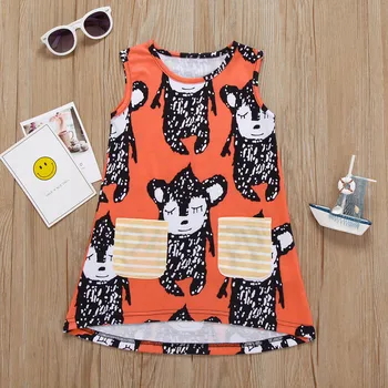 Toddler Kids Baby Girl dress Cartoon Print newborn dresses for baby girls clothes Sleeveless Princess Party Dress vestidos bebe
Toddler Kids Baby Girl dress Cartoon Print newborn dresses for baby girls clothes Sleeveless Princess Party Dress vestidos bebe