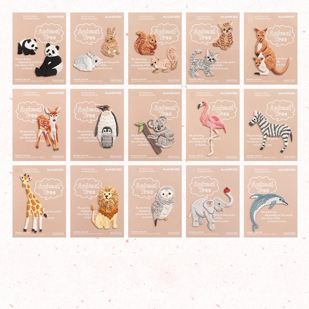Japan's Cute Little Animal Embroidered Iron on Patch Hole Back Glue Small Subsidies DIY Decoration Ironing Badge Appliques
Japan's Cute Little Animal Embroidered Iron on Patch Hole Back Glue Small Subsidies DIY Decoration Ironing Badge Appliques