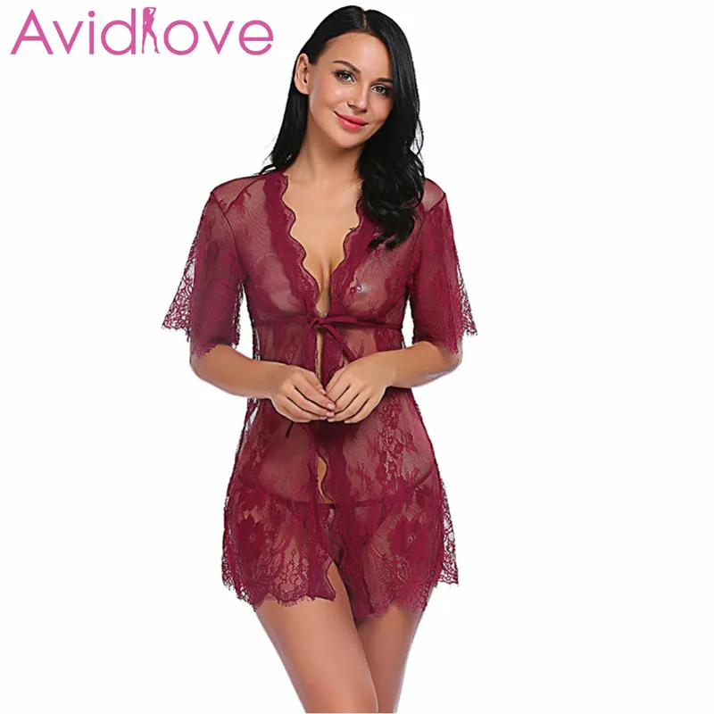 Avidlove Women Sexy Babydoll Erotic Lingerie Hello Out Lace Lingerie Sexy V-Neck Nightwear Robes Babydoll Women Sleepwear
Avidlove Women Sexy Babydoll Erotic Lingerie Hello Out Lace Lingerie Sexy V-Neck Nightwear Robes Babydoll Women Sleepwear