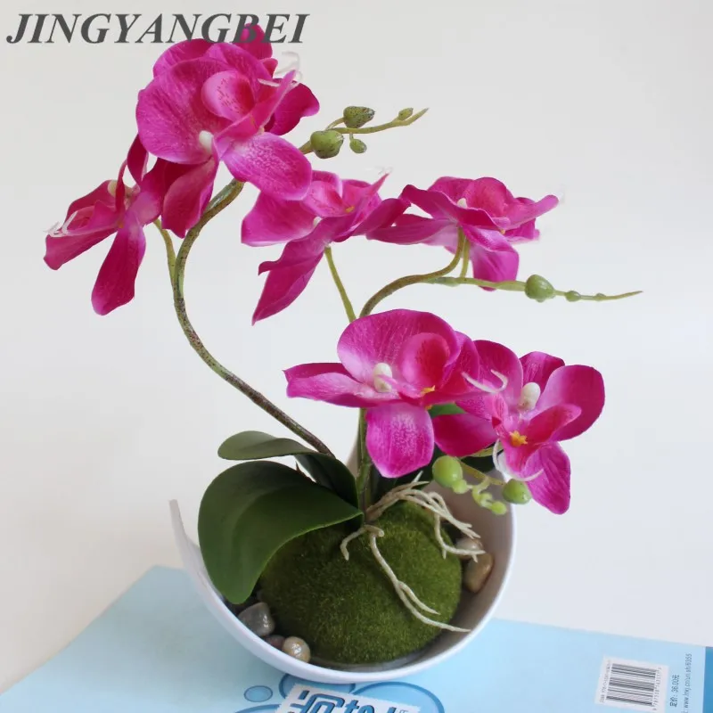Artificial Butterfly Orchid Potted plants silk Flower with Plastic pots moss Home Balcony Decoration vase set wedding Decorative
Artificial Butterfly Orchid Potted plants silk Flower with Plastic pots moss Home Balcony Decoration vase set wedding Decorative