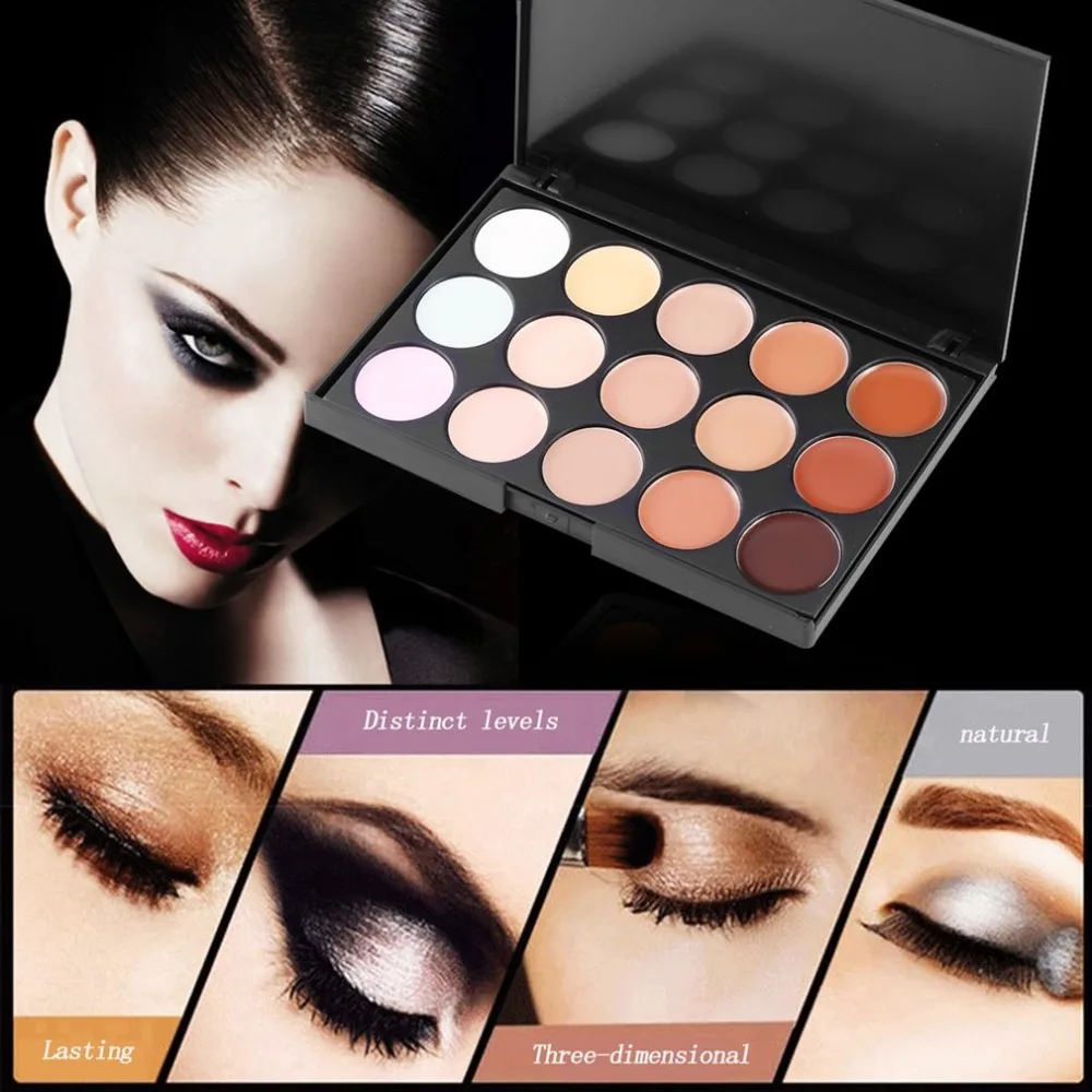 Makeup set Brushes Set Foundation Highlighter Brush Kit Eyeshadow powder +15Colors Face Contour Concealer Palette + Sponge Puff
Makeup set Brushes Set Foundation Highlighter Brush Kit Eyeshadow powder +15Colors Face Contour Concealer Palette + Sponge Puff
