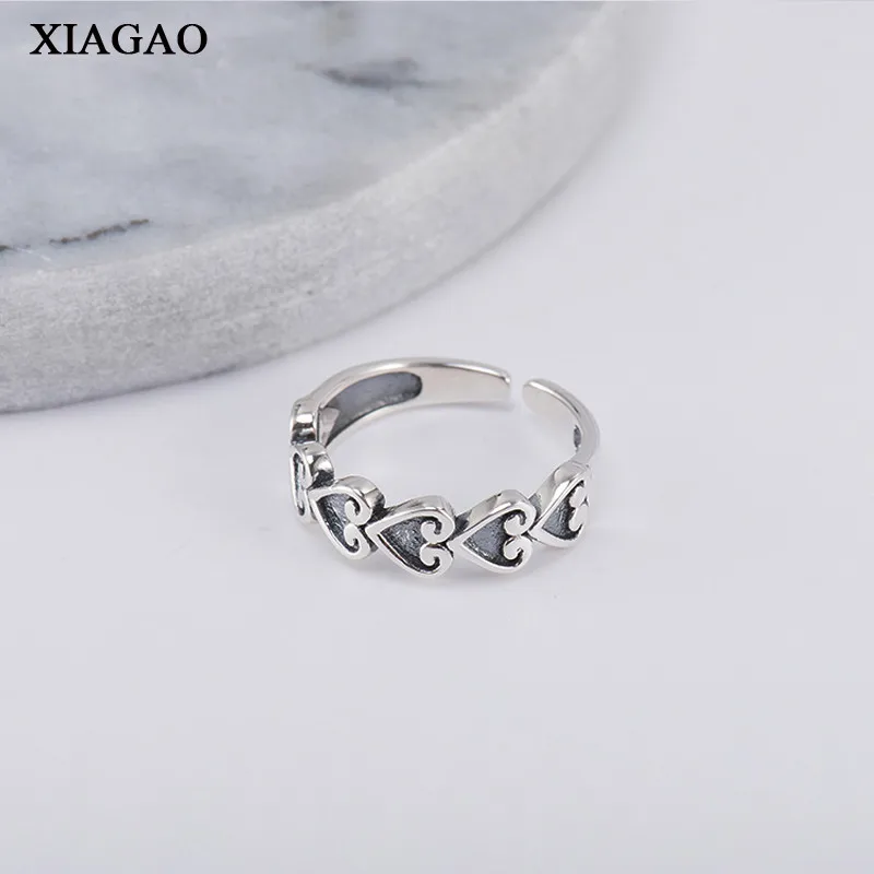 XIAGAO New Trendy 925 Sterling Silver Romance Heart Stackable Rings For Women Fashion Wedding Jewelry Girl friend Gift AART0129
XIAGAO New Trendy 925 Sterling Silver Romance Heart Stackable Rings For Women Fashion Wedding Jewelry Girl friend Gift AART0129