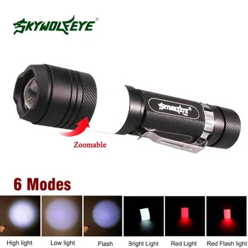 New 6 modes T6 500LM Tactical 2 led Torch Zoomable LED Flashlight Torch light for 18650 battery + USB Cable Camping
New 6 modes T6 500LM Tactical 2 led Torch Zoomable LED Flashlight Torch light for 18650 battery + USB Cable Camping