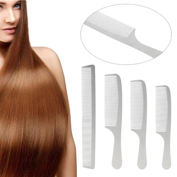 4Size Mirror Stainless Steel Hair Comb Crew Cut Anti-static Professional Barber Tools Hot Comb
4Size Mirror Stainless Steel Hair Comb Crew Cut Anti-static Professional Barber Tools Hot Comb