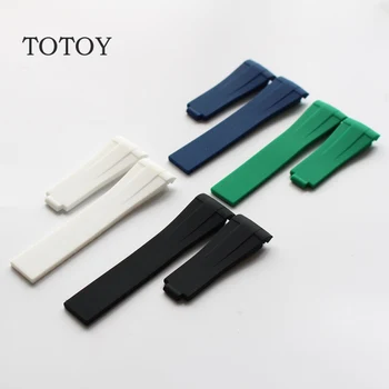 TOTOY Natural Rubber Watchbands, 20MM Suitable For BR Strap, Black / Blue / White / Green Sports Style Strap, Fast Delivery
TOTOY Natural Rubber Watchbands, 20MM Suitable For BR Strap, Black / Blue / White / Green Sports Style Strap, Fast Delivery