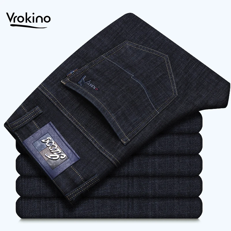 2019 Spring and Autumn New Men's Jeans Men Business Leisure Fashion High Quality Straight Loose Elastic Force Zipper Jeans Brand
2019 Spring and Autumn New Men's Jeans Men Business Leisure Fashion High Quality Straight Loose Elastic Force Zipper Jeans Brand