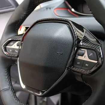 Carbon Fiber Color Interior Steering Wheel Adjustment Button Cover Trim 1PCS For Peugeot 3008 GT 5008 GT 2017 2018
Carbon Fiber Color Interior Steering Wheel Adjustment Button Cover Trim 1PCS For Peugeot 3008 GT 5008 GT 2017 2018