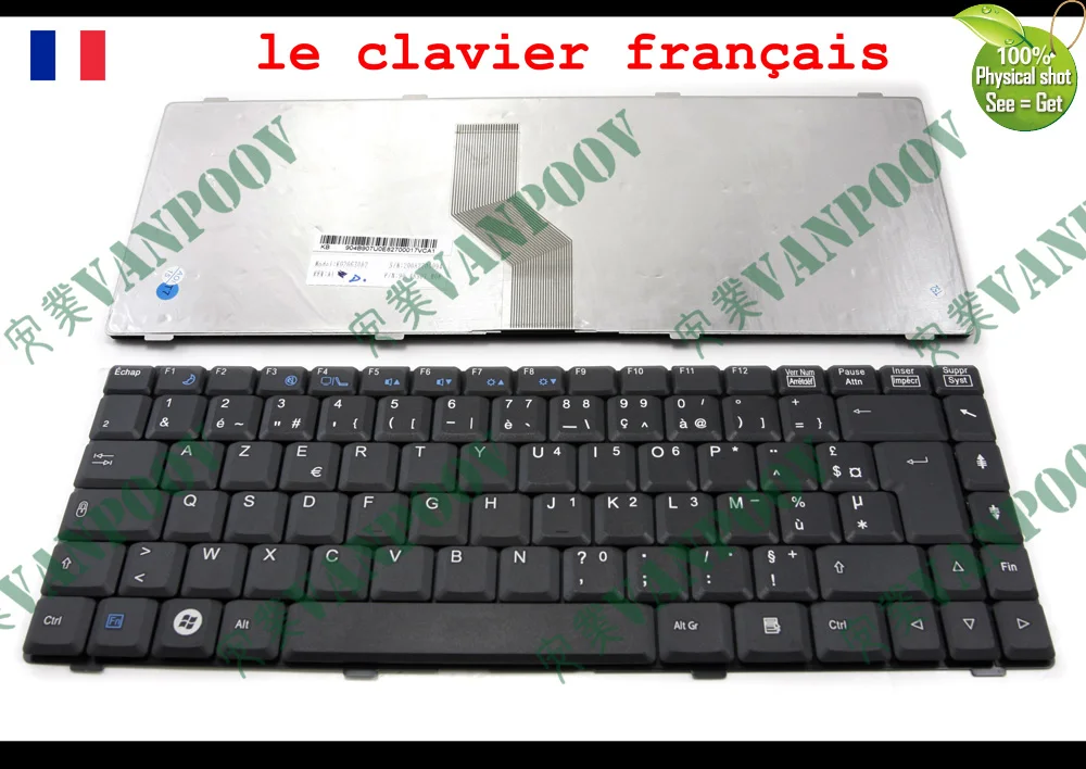 New FR Notebook Laptop keyboard for Fujitsu Amilo Li1718 Li1720 Li2720 Li2727 Black French Clavier AZERTY Version - K020630B3
New FR Notebook Laptop keyboard for Fujitsu Amilo Li1718 Li1720 Li2720 Li2727 Black French Clavier AZERTY Version - K020630B3