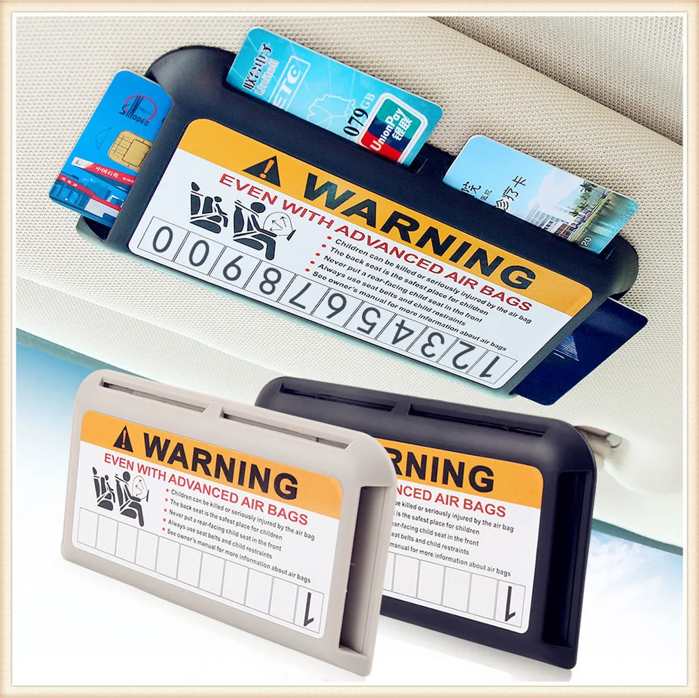 Car Parking bank card Holder Organizer for KIA SOLARIS Verna IX25 IX35 IX45 Sonata 8 Any Cars Cadenza Telluride KOUP eco
Car Parking bank card Holder Organizer for KIA SOLARIS Verna IX25 IX35 IX45 Sonata 8 Any Cars Cadenza Telluride KOUP eco