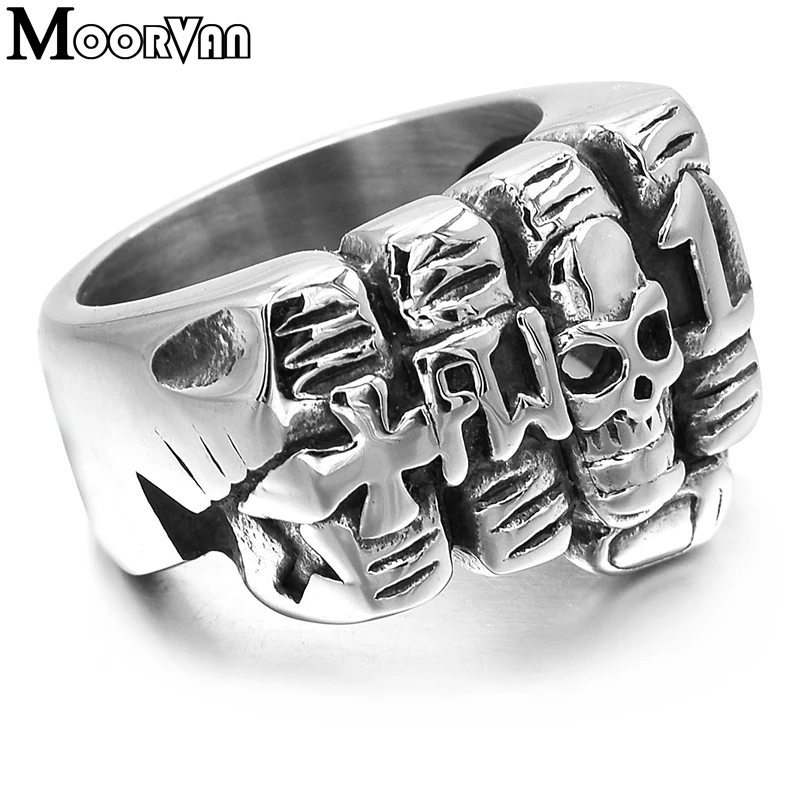 Moorvan Thailand fist ring hiphop punk skeleton/skull rock for men stainless steel letters hand rings man's gift VR127
Moorvan Thailand fist ring hiphop punk skeleton/skull rock for men stainless steel letters hand rings man's gift VR127