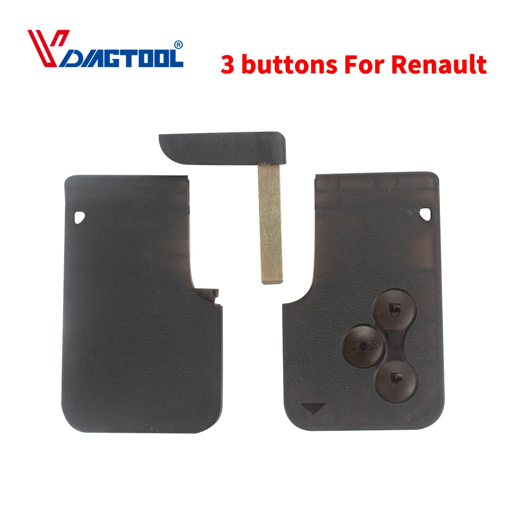 Vdiagtool Replacement 3 Button Smart Remote Key Shell for Renault Clio Logan Megane 2 3 Koleos Scenic Card Case Black No Logo
Vdiagtool Replacement 3 Button Smart Remote Key Shell for Renault Clio Logan Megane 2 3 Koleos Scenic Card Case Black No Logo