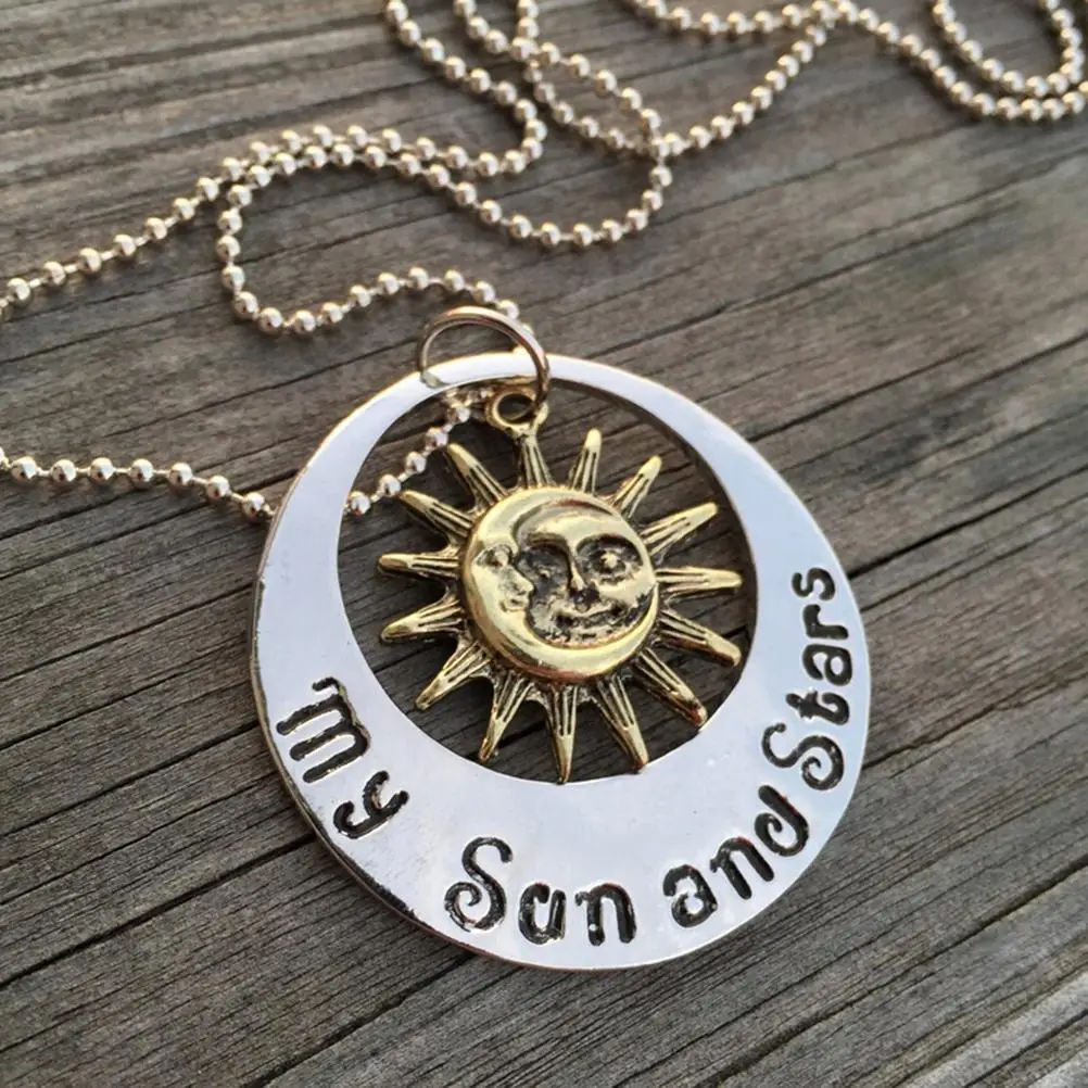 Game of Thrones Moon of My Life My Sun and Stars Pendant Necklace Women Lady Necklaces
Game of Thrones Moon of My Life My Sun and Stars Pendant Necklace Women Lady Necklaces