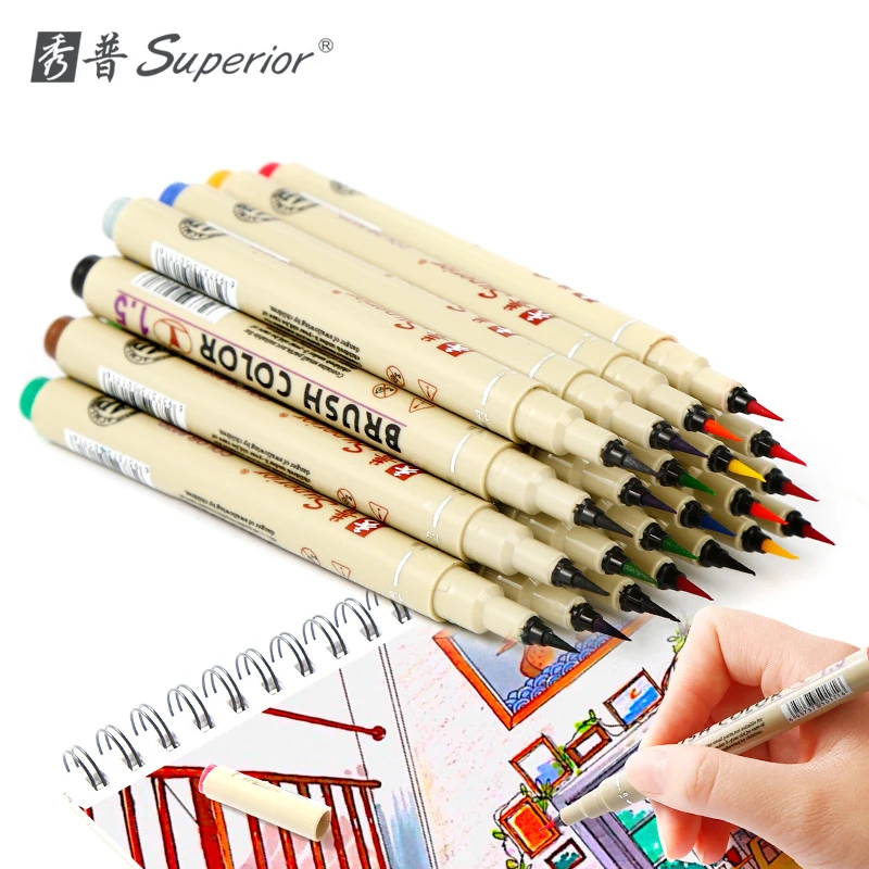 Superior Fineliner 12pcs/set Sketch Art Marker Pen Different Tip Sizes Black Pigment Liner Water Based For Drawing Handwriting
Superior Fineliner 12pcs/set Sketch Art Marker Pen Different Tip Sizes Black Pigment Liner Water Based For Drawing Handwriting