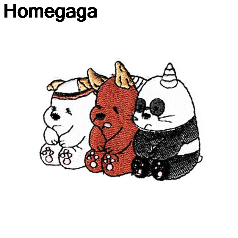 Homegaga We bare bears Embroidered Iron On Patches Badges Patchwork Sewing Applique Jeans Shoes Backpack Badges stickers D2125
Homegaga We bare bears Embroidered Iron On Patches Badges Patchwork Sewing Applique Jeans Shoes Backpack Badges stickers D2125