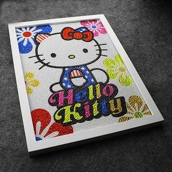 Diy 30*40CM Colourful Hello Kitty 5D Diamond Painting Full Embroidery Round Diamond Rhinestone For Room decoration,Birthday Gift
Diy 30*40CM Colourful Hello Kitty 5D Diamond Painting Full Embroidery Round Diamond Rhinestone For Room decoration,Birthday Gift