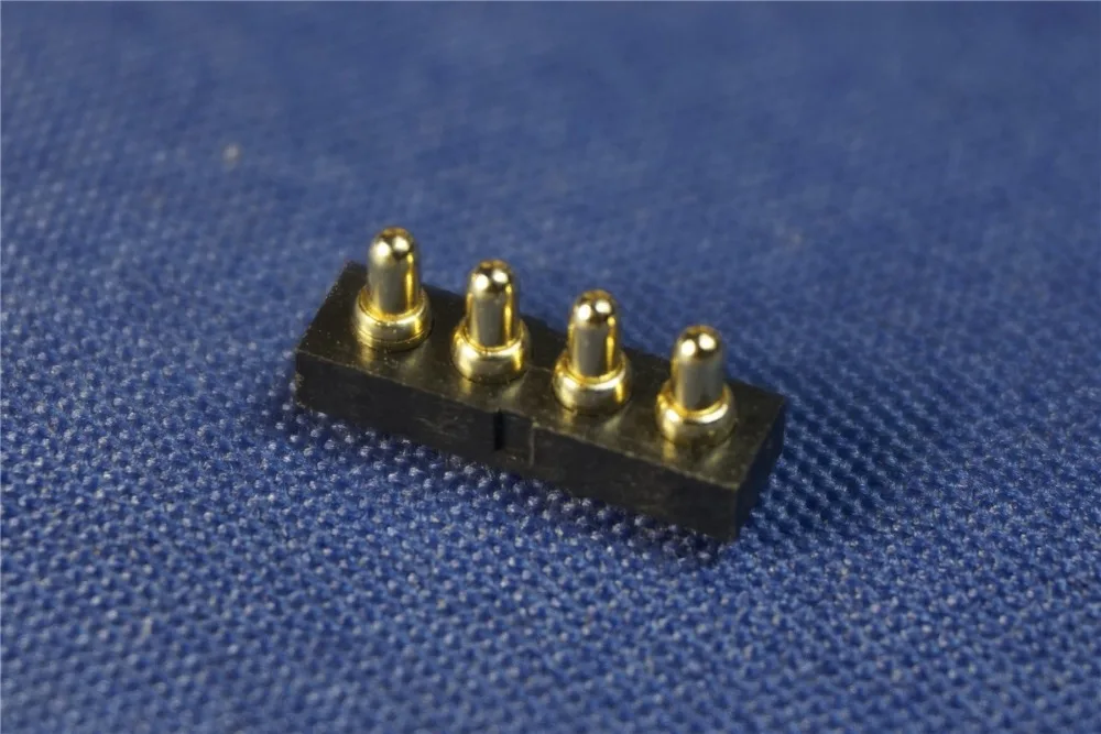 10pcs Spring Loaded Pogo Pin Connector 4 Position 2.0 mm Pitch 4.0 mm Height PCB Surface Mount SMT Vertical Male Connector
10pcs Spring Loaded Pogo Pin Connector 4 Position 2.0 mm Pitch 4.0 mm Height PCB Surface Mount SMT Vertical Male Connector