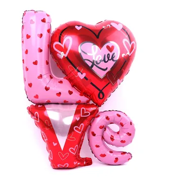 Lucky 10pcs/lot Large Size Shopkeeper Recommend Love Balloon LOVE Aluminum Foil Air Balloons Party Wedding Decoration Globos Toy
Lucky 10pcs/lot Large Size Shopkeeper Recommend Love Balloon LOVE Aluminum Foil Air Balloons Party Wedding Decoration Globos Toy