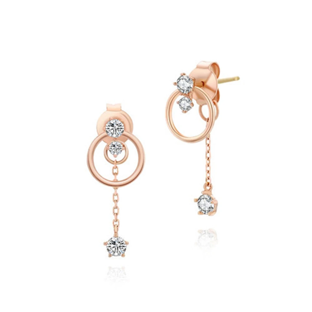 E0022 Korea S925 Pure Silver Earrings Tassel Earrings AAA Zircon Female Girl Earrings Accessories Gift
E0022 Korea S925 Pure Silver Earrings Tassel Earrings AAA Zircon Female Girl Earrings Accessories Gift