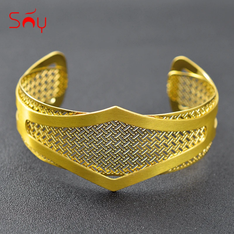 Sunny Jewelry Trendy Jewelry Round Bangles For Women High Quality Cuff Bracelets Flower Pattern Jewelry For Party Wedding Daily
Sunny Jewelry Trendy Jewelry Round Bangles For Women High Quality Cuff Bracelets Flower Pattern Jewelry For Party Wedding Daily