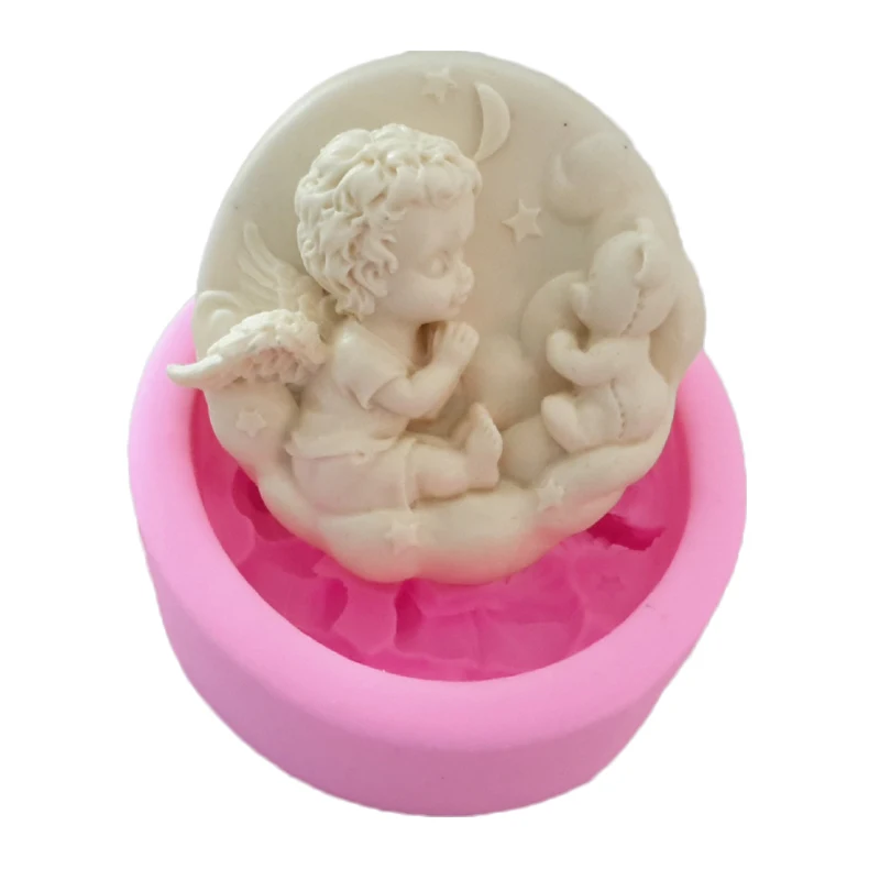 Polymer Clay Molds Angel Bear Baby Chocolate Mould Handmade Sugarcraft Mold Pastry Cookies Tools
Polymer Clay Molds Angel Bear Baby Chocolate Mould Handmade Sugarcraft Mold Pastry Cookies Tools