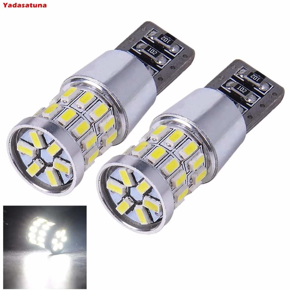 2x 30 SMD 3014 LED Paire de LED remplacement Can-Bus eclairage interieur Ampoule LED 5W T10 blanc 360 Angle de faisceau
2x 30 SMD 3014 LED Paire de LED remplacement Can-Bus eclairage interieur Ampoule LED 5W T10 blanc 360 Angle de faisceau