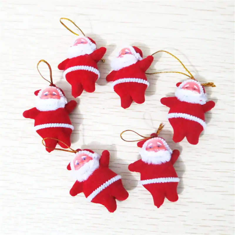 New 6 PCs Christmas Ornaments Mini Santa Claus Merry Christmas Decorations for Home New Year DIY Tree Hanging Dolls Gifts
New 6 PCs Christmas Ornaments Mini Santa Claus Merry Christmas Decorations for Home New Year DIY Tree Hanging Dolls Gifts