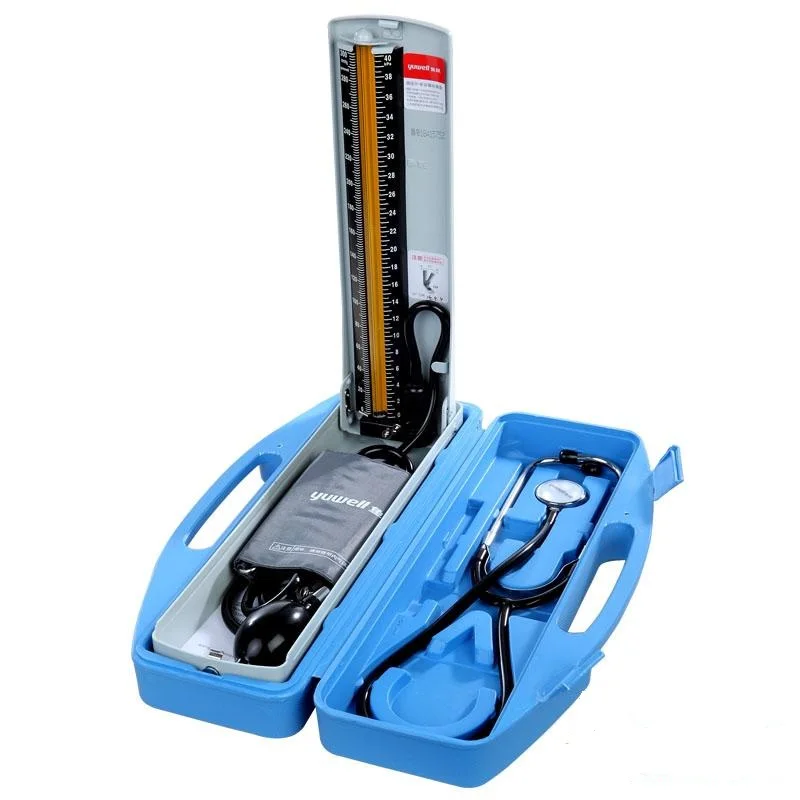 Yuwell Mercury Sphygmomanometer Set A Blue Box Home Desktop Blood Pressure Instrument Elderly Arm Manual Measurement
Yuwell Mercury Sphygmomanometer Set A Blue Box Home Desktop Blood Pressure Instrument Elderly Arm Manual Measurement