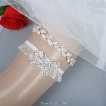 Luxury Crystal Rhinestones Beaded bride Wedding Garter Sets With rhinestones Bow Design Handmade HT9651
Luxury Crystal Rhinestones Beaded bride Wedding Garter Sets With rhinestones Bow Design Handmade HT9651