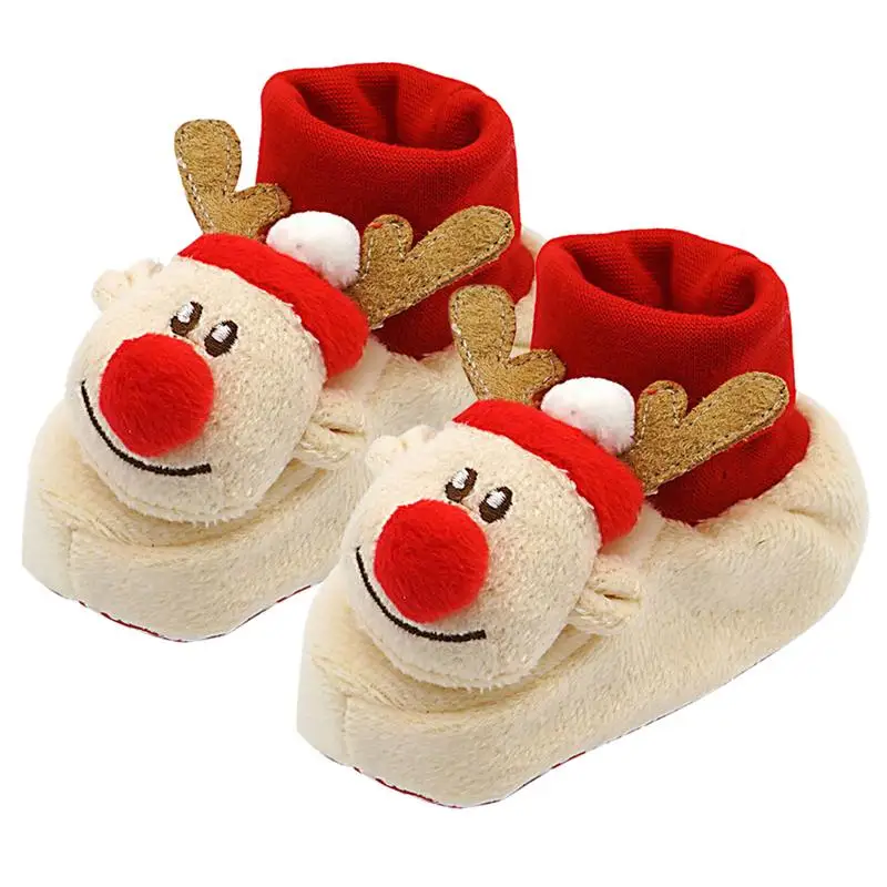 Baby Shoes 0-1-year-old Boys Girls Soft Bottom Cute Newborn Bebe Shoes Christmas Deer Pattern Socks Toddler Shoes
Baby Shoes 0-1-year-old Boys Girls Soft Bottom Cute Newborn Bebe Shoes Christmas Deer Pattern Socks Toddler Shoes