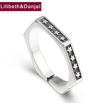2019 Custom Adjustable Ring 100% Real 925 Sterling Silver jewelry Women Creative letter star statement Opening Tail Ring R125
2019 Custom Adjustable Ring 100% Real 925 Sterling Silver jewelry Women Creative letter star statement Opening Tail Ring R125