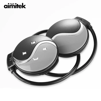 Aimitek Mini 603 Bluetooth Earphones Sports Wireless Headphones TF Card MP3 Music Player with Mic for iOS Android Smartphones
Aimitek Mini 603 Bluetooth Earphones Sports Wireless Headphones TF Card MP3 Music Player with Mic for iOS Android Smartphones