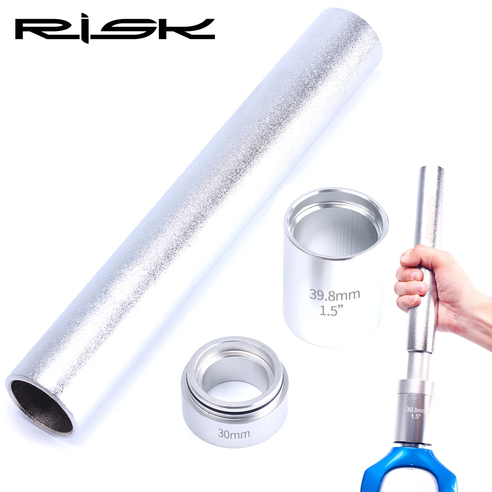 

RISK KENWAY Mountain Bike Fork Base Installation Tool MTB Bicycle Headset Bottom Washer Setting Tools for 28.6 1.5 1.25 Fork