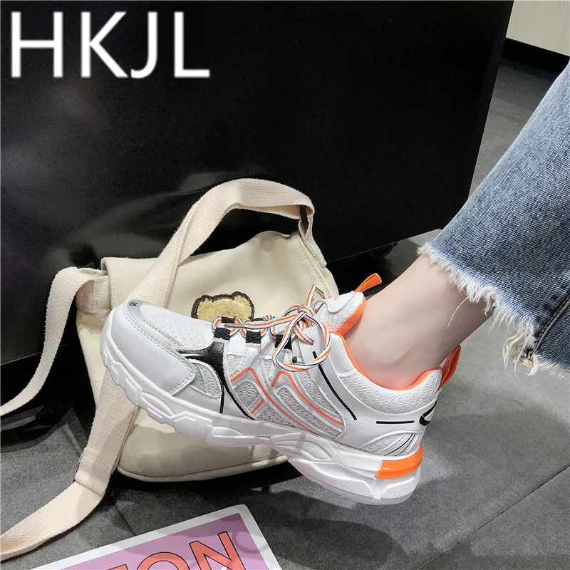 HKJL Female 2019 new Korean version of students go with casual running shoes thick bottom breathable sneakers A596
HKJL Female 2019 new Korean version of students go with casual running shoes thick bottom breathable sneakers A596