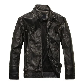 Mens Faux leather Jackets Fur Coats Autumn Winter Windbreakers Jackets Warm Overcoat Slim Fit Tops Big Sizes M-4XL Brown
Mens Faux leather Jackets Fur Coats Autumn Winter Windbreakers Jackets Warm Overcoat Slim Fit Tops Big Sizes M-4XL Brown