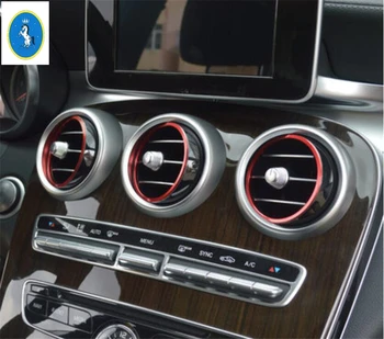 Yimaautotrims Auto Accessory Inner Air Conditioner AC Outlet Vent Cover Ring Trim Fit For Mercedes Benz C CLASS W205 2014 - 2017
Yimaautotrims Auto Accessory Inner Air Conditioner AC Outlet Vent Cover Ring Trim Fit For Mercedes Benz C CLASS W205 2014 - 2017