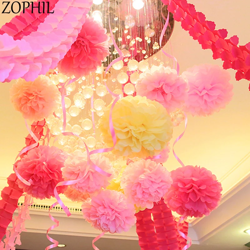 5pcs 10inch Paper Pompoms Wedding Events Decorations Boda Pom Poms Birthday Party Supplies Baby Shower Home Decor Holiday DIY
5pcs 10inch Paper Pompoms Wedding Events Decorations Boda Pom Poms Birthday Party Supplies Baby Shower Home Decor Holiday DIY
