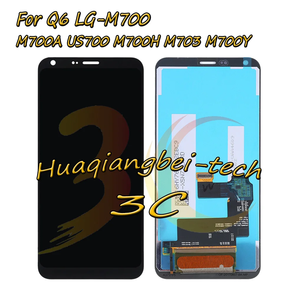 New 5.5'' Black For LG Q6 LG-M700 M700 M700A US700 M700H M703 M700Y Full LCD DIsplay + Touch Screen Digitizer Assembly Tracking
New 5.5'' Black For LG Q6 LG-M700 M700 M700A US700 M700H M703 M700Y Full LCD DIsplay + Touch Screen Digitizer Assembly Tracking