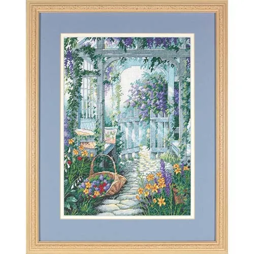 14/16/18/27/2 Gold Collection Counted Cross Stitch Kit Garden Gate Door Yard Flowers dim 13692 4th
14/16/18/27/2 Gold Collection Counted Cross Stitch Kit Garden Gate Door Yard Flowers dim 13692 4th