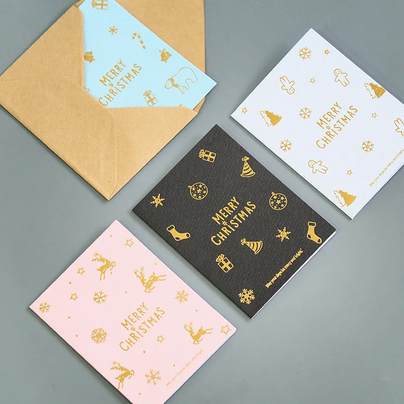 5pcs literary soft cute greeting card gift card envelope wholesale Gingerbread man mini Christmas card
5pcs literary soft cute greeting card gift card envelope wholesale Gingerbread man mini Christmas card